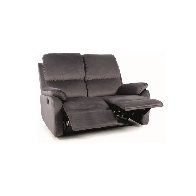 Zweisitzer-Relaxsofa TALINE 1 – Dunkelgrau