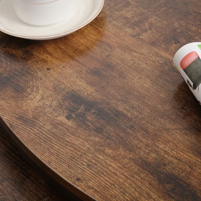 Couchtisch BRANKO 2 – braun / schwarz