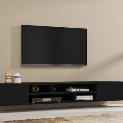 TV-Bank NIKOL – schwarzer Onyx