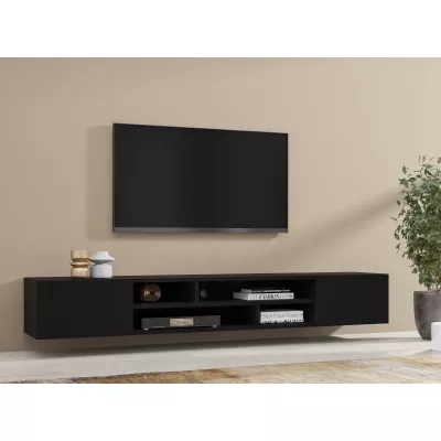 TV-Bank NIKOL – schwarzer Onyx