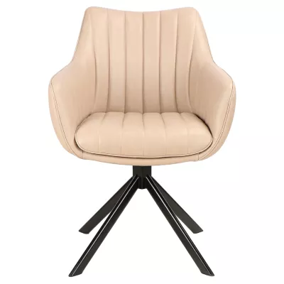Drehstuhl OTO 2 – beige / schwarz