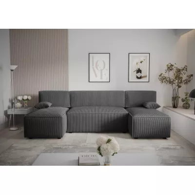 Couchgarnitur in U-Form RADANA – Grau