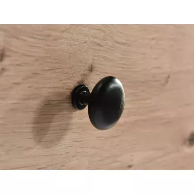 Niedriger Vitrinenschrank AIMY - Artisan Eiche