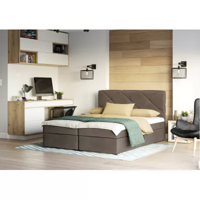 Ehebett mit Stauraum KATRIN COMFORT – 140x200, braun