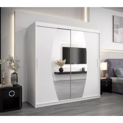 Kleiderschrank LILIANA – Breite 200 cm, weiß