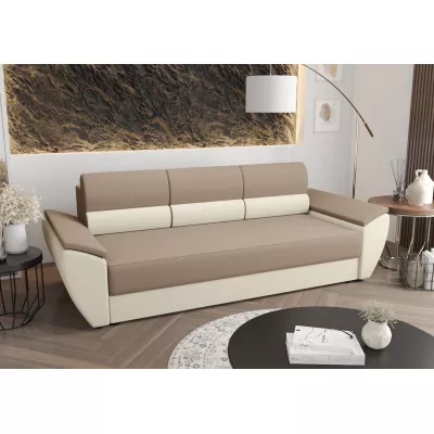Schlafsofa OPHELIA – Beige/Beige
