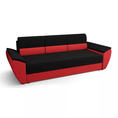 Schlafsofa OPHELIA – Schwarz/Rot