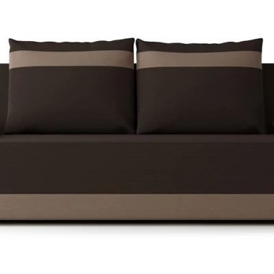 Schlafsofa mit Stauraum OLIVE – Braun/Beige