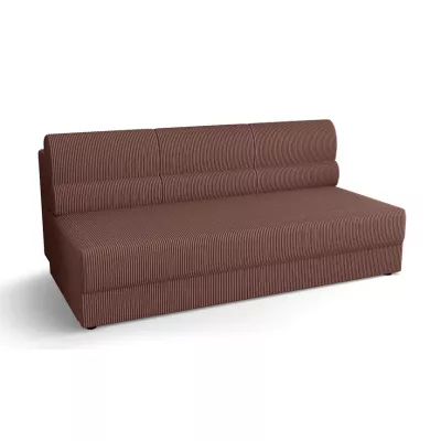 Dreisitziges Schlafsofa OPHELIA – dunkelrosa