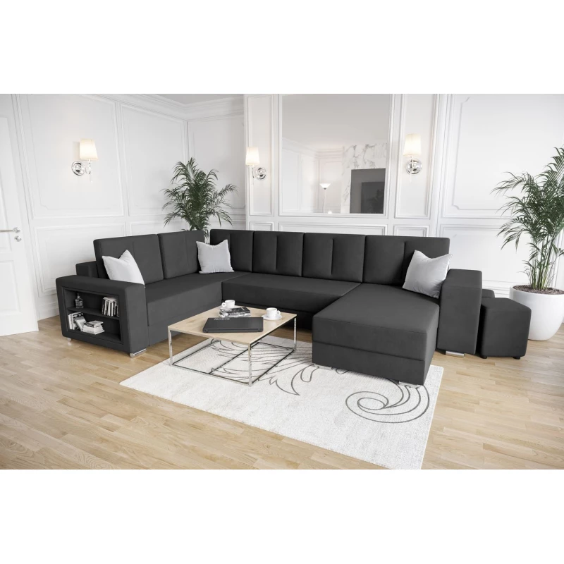 Geräumiges Sofa KAMONA – grau