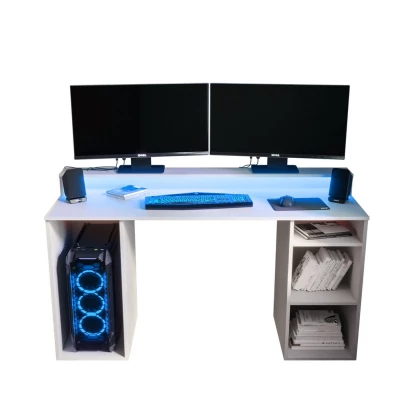 Computertisch LAMAR 1 – weiß