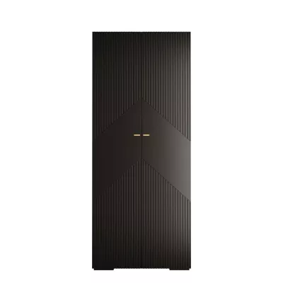 Kleiderschrank MARIYA 2 – 100 cm, schwarz