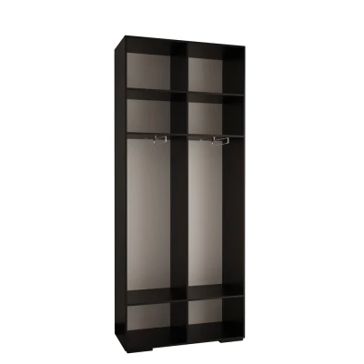 Kleiderschrank MARIYA 2 – 100 cm, schwarz