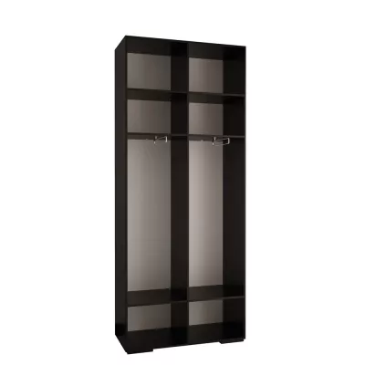 Kleiderschrank MARIYA 2 – 100 cm, schwarz