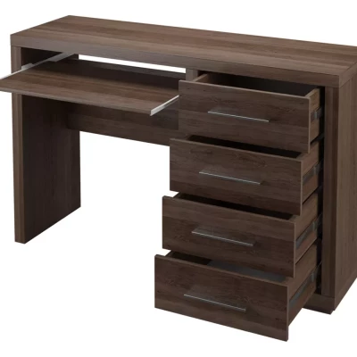 Büroschreibtisch TRIXA – Santana-Eiche