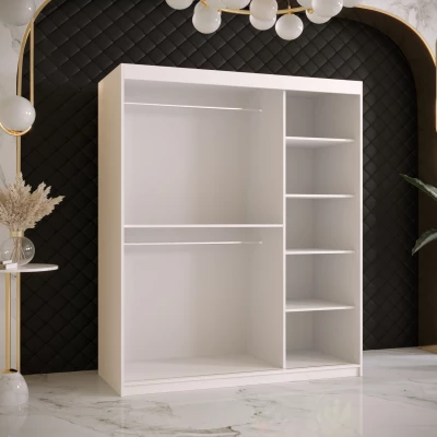 Kleiderschrank RADKIN 1 – Breite 150 cm, weiß