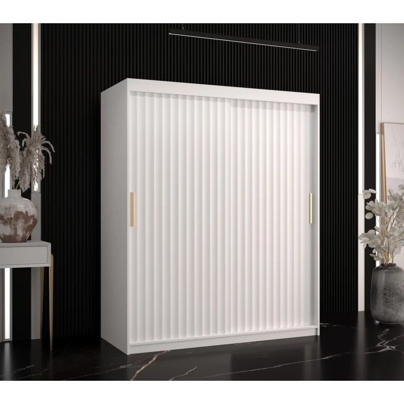 Kleiderschrank RADKIN 1 – Breite 150 cm, weiß