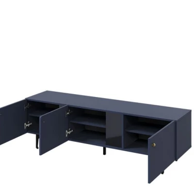 Fernsehtisch CYAN – blau