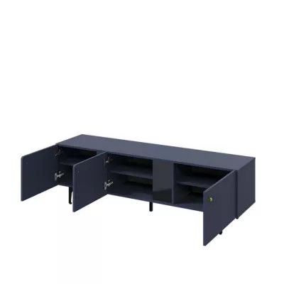 Fernsehtisch CYAN – blau