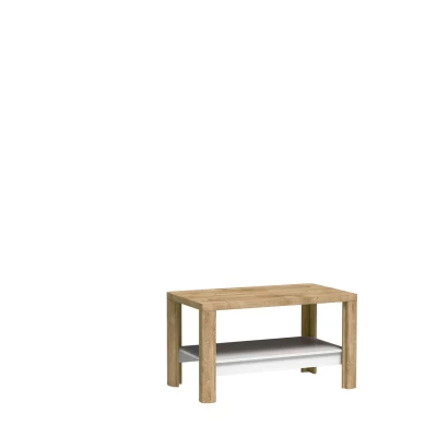 DORITH Couchtisch - Ribbeck Eiche / Weiß