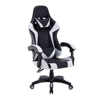 LEMBIT Gaming Stuhl - schwarz / weiß
