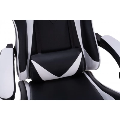 LEMBIT Gaming Stuhl - schwarz / weiß