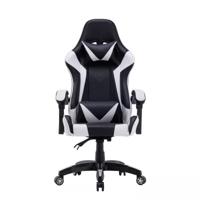 LEMBIT Gaming Stuhl - schwarz / weiß