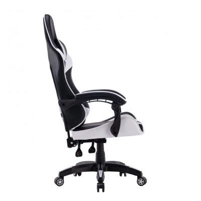 LEMBIT Gaming Stuhl - schwarz / weiß