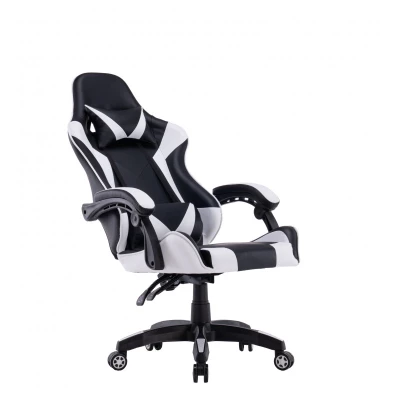 LEMBIT Gaming Stuhl - schwarz / weiß