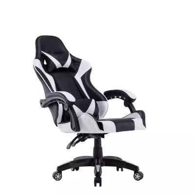 LEMBIT Gaming Stuhl - schwarz / weiß