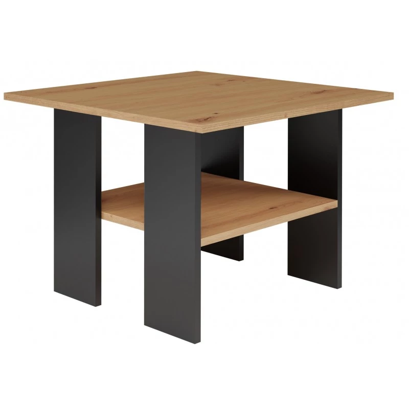 Couchtisch RICHARD - Artisan Eiche / Schwarz