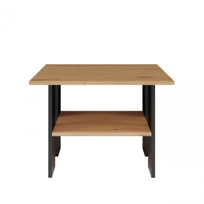 Couchtisch RICHARD - Artisan Eiche / Schwarz