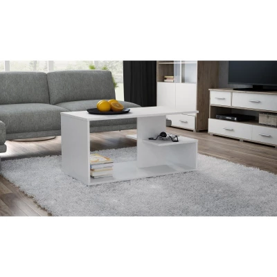 Couchtisch GALANY - mattweiß