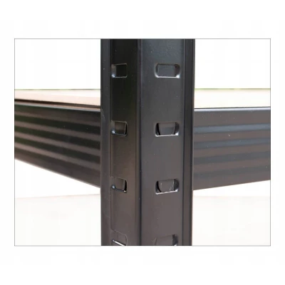 Metall-Haushaltsregal RAIVO 1 - schwarz