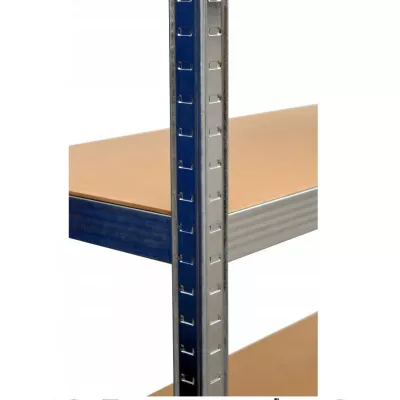 Metall-Haushaltsregal RAIVO 2 - silber