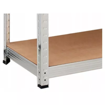 Metall-Haushaltsregal RAIVO 1 - silber