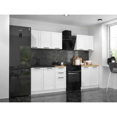 Küchenzeile 200/200 cm MARIS - Artisan Eiche / Weiß