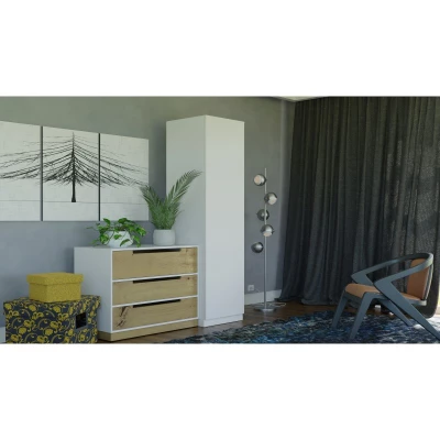 JOONAS Flurschrank – mattweiß