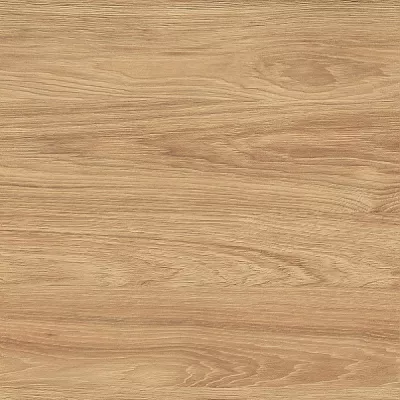 Zweitüriger Küchenschrank ADAMA - Breite 80 cm, Hickory natur/weiß, Griff silber, Beine 10 cm
