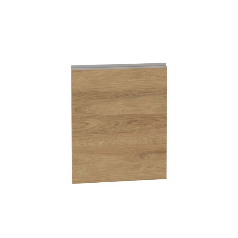Tür für Einbaugeschirrspüler ADAMA - 60x72 cm, Hickory natur