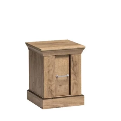 AILISH Nachttisch - Kraft Eiche Gold
