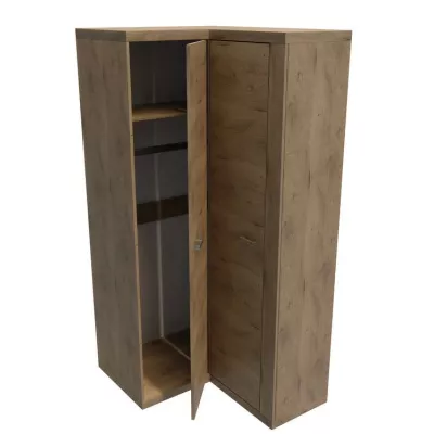 Eckkleiderschrank ANNELISA – Breite 196 cm, Ribbeck-Eiche