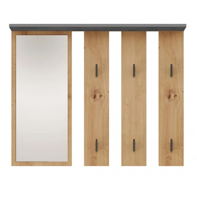 Flurwand MART - Artisan Eiche / Anthrazit