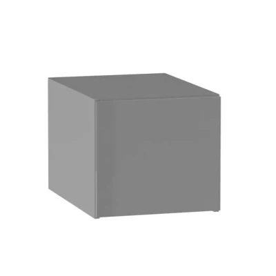 ADAMA Küchenwandschrank - Breite 40 cm, Hochglanzgrau/Grau