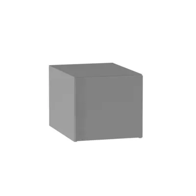 ADAMA Küchenwandschrank - Breite 40 cm, Hochglanzgrau/Grau
