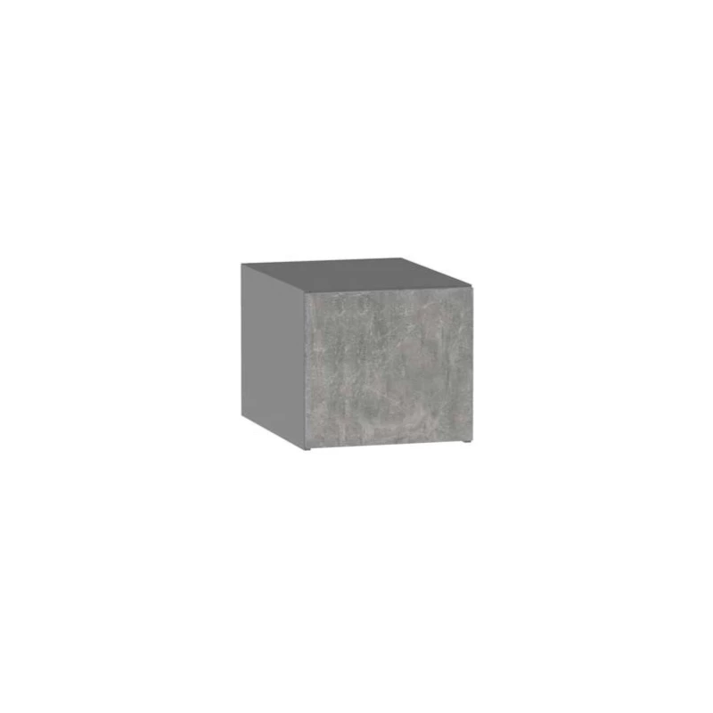 ADAMA Küchen-Hängeschrank - Breite 40 cm, Atelierbeton hell/grau