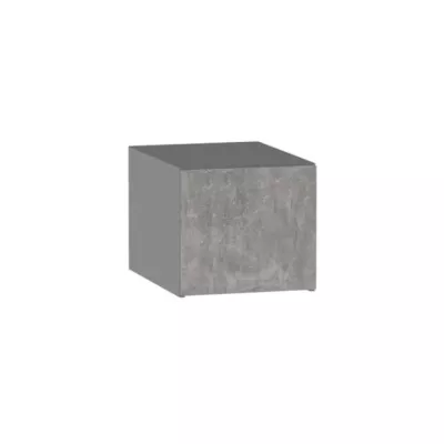 ADAMA Küchen-Hängeschrank - Breite 40 cm, Atelierbeton hell/grau