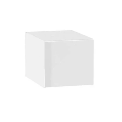 ADAMA Küchenwandschrank - Breite 40 cm, Weiß Hochglanz/Weiß
