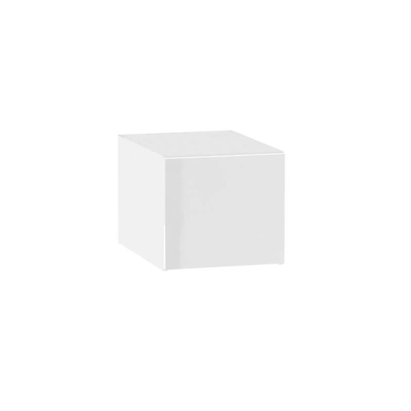 ADAMA Küchenwandschrank - Breite 40 cm, Weiß Hochglanz/Weiß