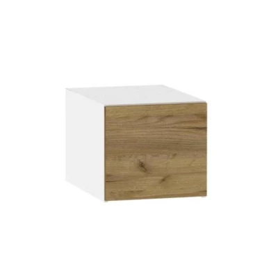 ADAMA Küchen-Hängeschrank - Breite 40 cm, Craft Eiche Gold/Weiß